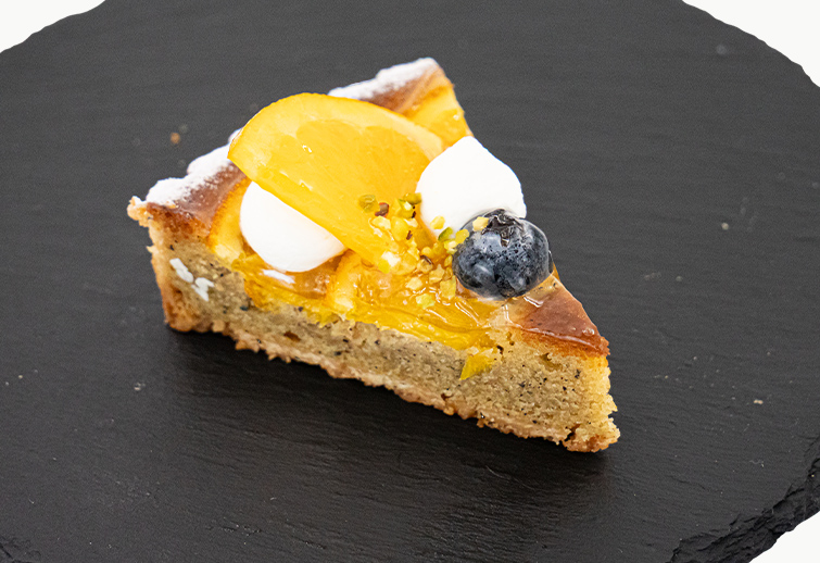 紅茶香るオレンジタルト