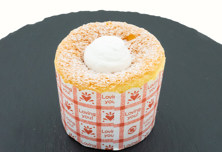 生シフォンカップケーキ（生クリーム）