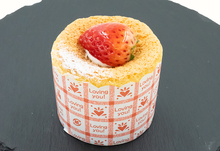 生シフォンカップケーキ（いちご）