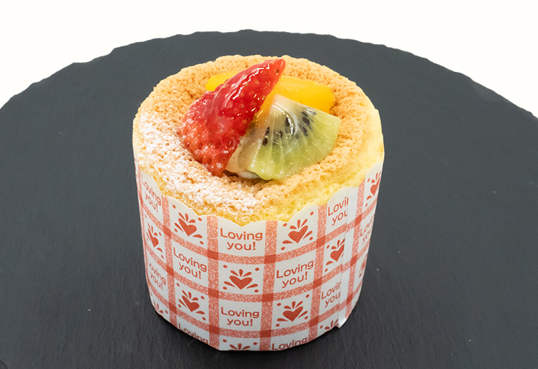 生シフォンカップケーキ（フルーツ）