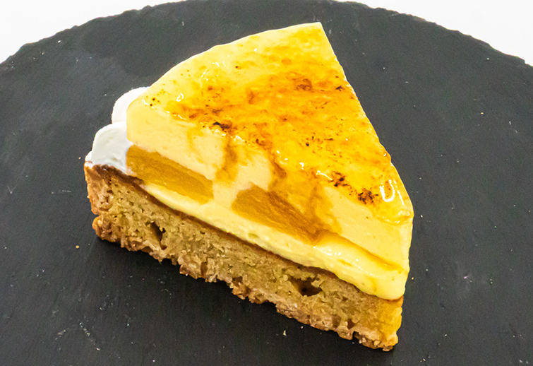 シャキシャキりんごのシブースト