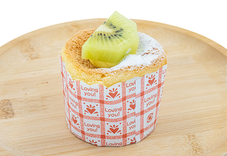 生シフォンカップケーキ（キウイ）