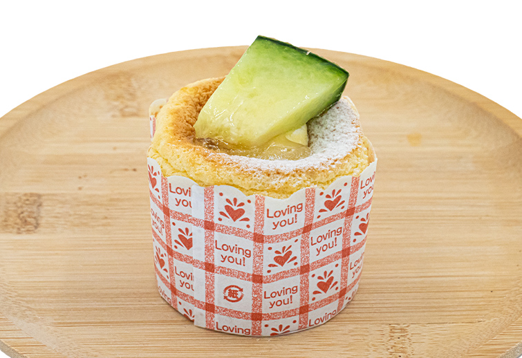 生シフォンカップケーキ（メロン）